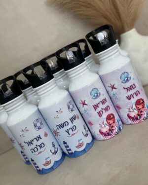 בקבוק קש ממותג